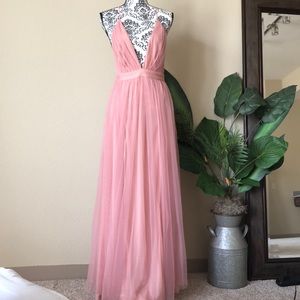 ELISABETH PLEATED TULLE FORMAL DRESS by Windsor